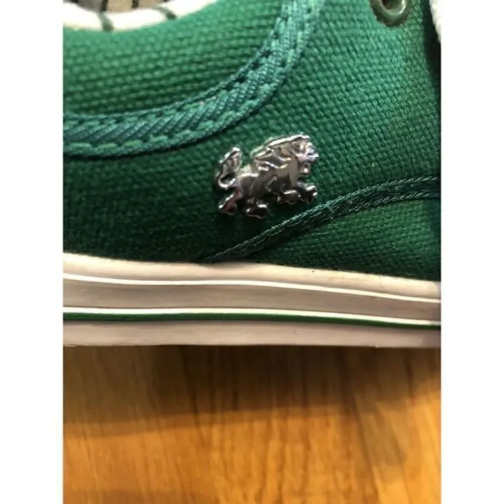 Vlado spectro luxury footwear Kids Unisex Tennis‎ shoes Sz 1.5 Kelly Green court